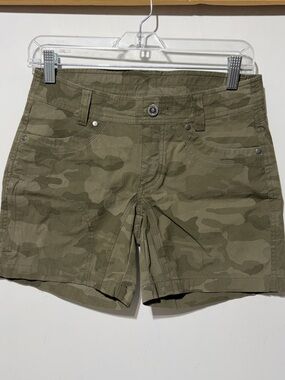Women’s Kuhl Vintage Patina Dye Camo Cargo Utility Shorts
